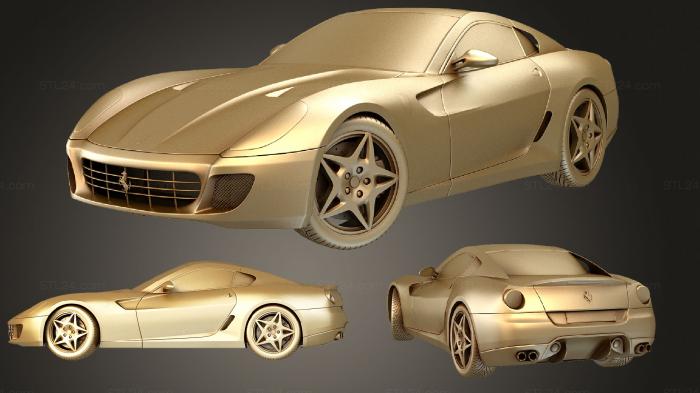 Vehicles (Ferrari car (2), CARS_1401) 3D models for cnc